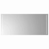 vidaXL LED kupaonsko ogledalo s ogledalom *Transparent*an 90 x 40 cm