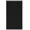 vidaXL Venecijanska roleta Crna 213 x 110 cm 25 mm PVC