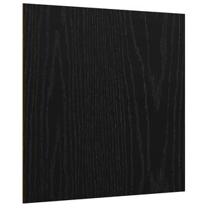 vidaXL Dekor Paneli 12 kom. Crni hrast 30 x 30 x 0.27 cm
