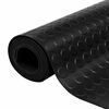 vidaXL Podni mat Crna 1 x 5 m Guma