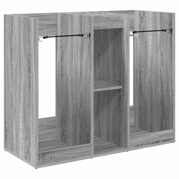 vidaXL Golf ormar Jednobojno Siva Sonoma 102 x 45 x 85,5 cm