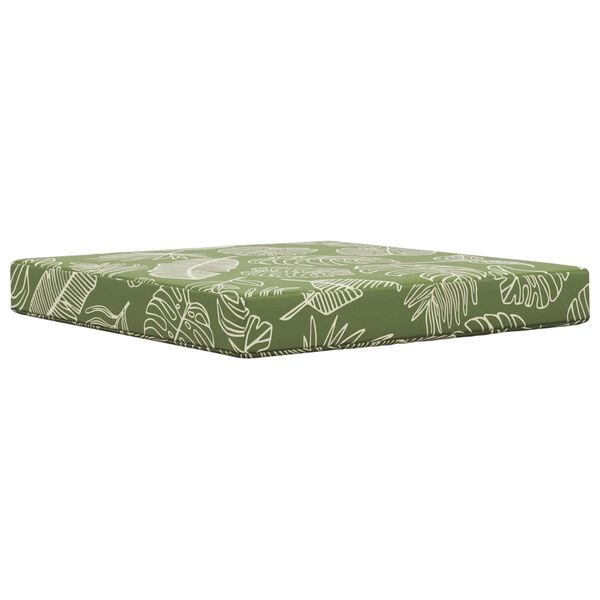 vidaXL Jastuk za vanjsku sofU 3 pcs Dizajn lista Poliester