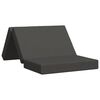 vidaXL Sofa na razvlačenje 80 x 67 x 45 cm Tamnosiva
