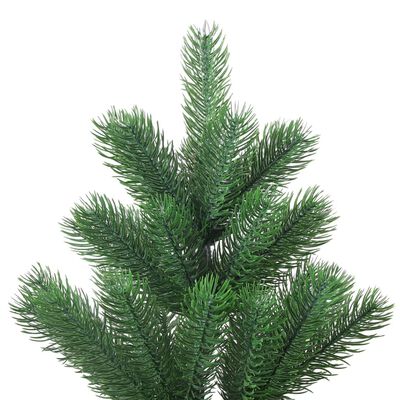 vidaXL Umjetno božićno drvce kavkaska jela zeleno 210 cm