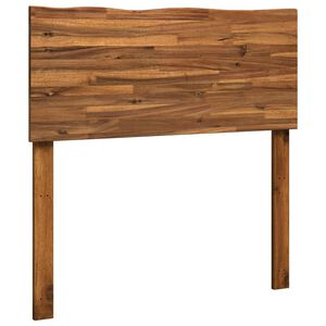 vidaXL Uzglavlje s prirodnim rubom ROSTOCK Prirodna 75 cm