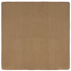 vidaXL Tepih za područje Svijetlosmeđa 200 x 200 cm Juta