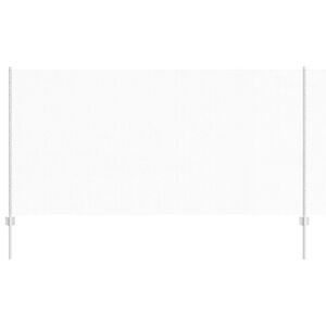 vidaXL Ograda s postovima Srebrna