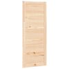vidaXL Vrata za staju 80 x 1,8 x 204,5 cm od masivne borovine