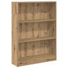 vidaXL Regal za knjige boja hrasta 80x24x109 cm konstruirano drvo