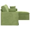 vidaXL Sofa Svijetlo zelena