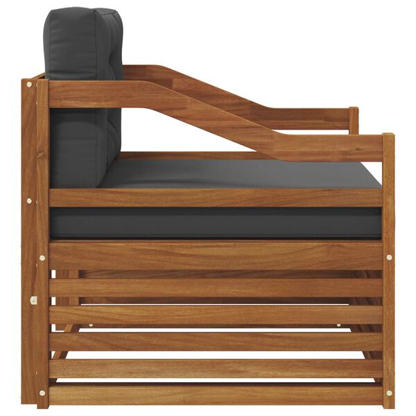 vidaXL Set vanjskih sofa Čvrsto drvo akacije Prirodna