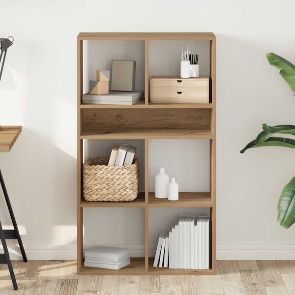 vidaXL Ormarić za knjige boja hrasta artisana 66x31x112 cm drveni