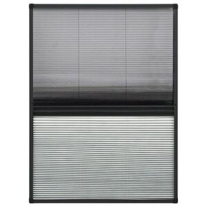 vidaXL Zaslon protiv insekata za prozore aluminijski 80 x 120 cm