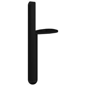 vidaXL Noge namje&scaron;taja 2 pcs Crna 66 x 36 x 160 mm Željezo