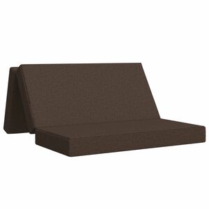 vidaXL Sofa na razvlačenje 140 x 67 x 45 cm Sivosmeđa