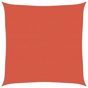 vidaXL Jedro za za&scaron;titu od sunca 160 g/m&sup2; terakota 7 x 7 m HDPE