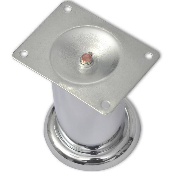vidaXL Noge za kauč 8 kom okrugle kromirane 60 mm