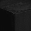 vidaXL Komoda crna 90x33x75 cm od konstruiranog drva