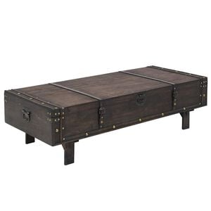 vidaXL Stolić za kavu od &scaron;perploča vintage stil 120x55x35 cm