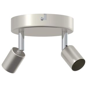 vidaXL Stropni reflektor s reflektorima Nikla 12 x 8 cm Čelik