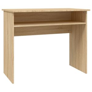 vidaXL Radni stol boja hrasta sonome 90 x 50 x 74 cm konstruirano drvo
