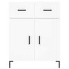 vidaXL Visoka komoda bijela 69,5x34x180 cm konstruirano drvo