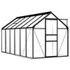 vidaXL Staklenik s okvirom antracit 7,03 m&sup2; aluminijski