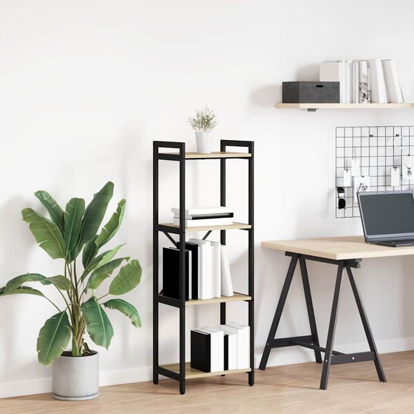 vidaXL Polica Sonoma hrast 40 x 30 x 119 cm Konstruirano drvo