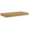 vidaXL Polica na zidu Zidna montaža Smeđa 50 x 23,5 x 3,8 cm