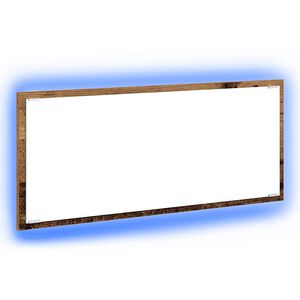 vidaXL Ogledalo Staro drvo 90 x 8,5 x 37 cm Konstruirano drvo