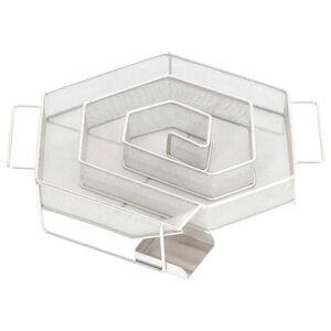 vidaXL Generator hladnog dima &scaron;esterokutni 22,5 cm nehrđajući čelik