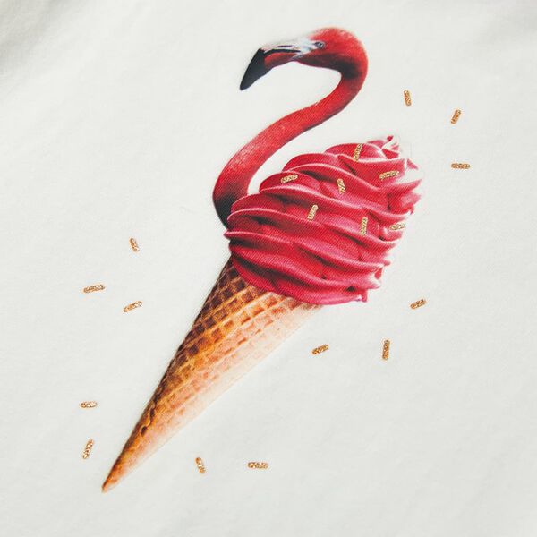 Dječja majica prljavo bijela boja 104