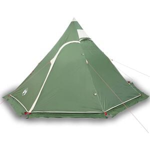 vidaXL &Scaron;ator tipi za kampiranje za 5 osoba zeleni vodootporni