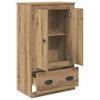 vidaXL Highboard s ladicama Umjetnički hrast 60 x 35,5 x 103,5 cm