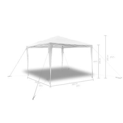 vidaXL Šator za zabave 3 x 3 m