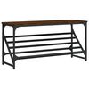 vidaXL Stalak za cipele boja hrasta 90 x 30 x 45 cm konstruirano drvo