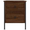 vidaXL Noćni ormarići 2 kom boja hrasta 40x42x50 cm konstruirano drvo