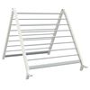vidaXL Stalak za su&scaron;enje za kadu produživi 53 - 90 cm aluminijski