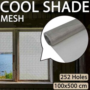 vidaXL Žične Ograde 100 x 500 cm Mesh Nehrđajući čelik 201 Srebrna
