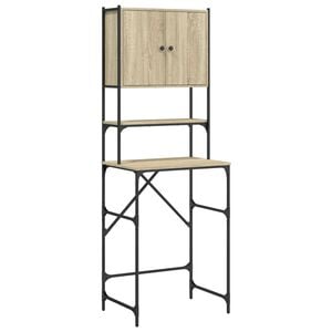 vidaXL Ormarić za perilicu rublja boja hrasta sonome 68x48,5x194 cm