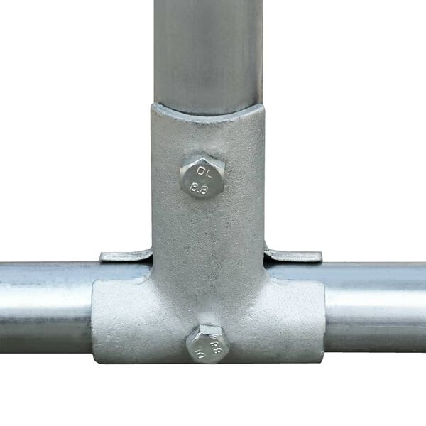 vidaXL Vanjski koko&scaron;injac od pocinčanog čelika 2x2x1,92 m