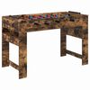 vidaXL Fuzbal Stol Dimljeni Hrast 125 x 60,5 x 80 cm Konstruirano drvo