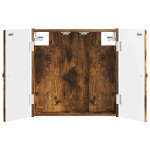 vidaXL Kabinet za mete EDE Dimljeni hrast 52,5 x 10,5 x 53,5 cm