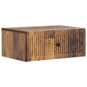 vidaXL Noćni ormar Staro drvo 49 x 34,5 x 20 cm Konstruirano drvo