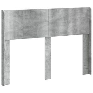 vidaXL Uzglavlje Betonska siva Konstruirano drvo