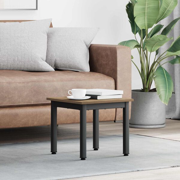 vidaXL Kava Stol Umjetnička hrastovina 40 x 40 x 36 cm