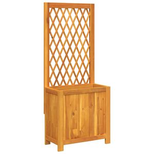vidaXL Sadilica s re&scaron;etkom 55x29,5x132 cm od drva bagrema