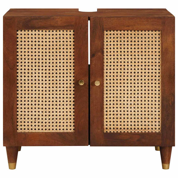 vidaXL Ormarić za umivaonik Smeđa 62 x 33 x 58 cm Konstruirano drvo