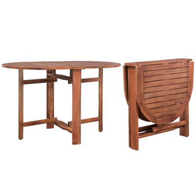 vidaXL Vrtni stol od masivnog bagremovog drva 120 x 70 x 74 cm