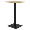 vidaXL Bistro stol boja hrasta 60 x 60 x 107